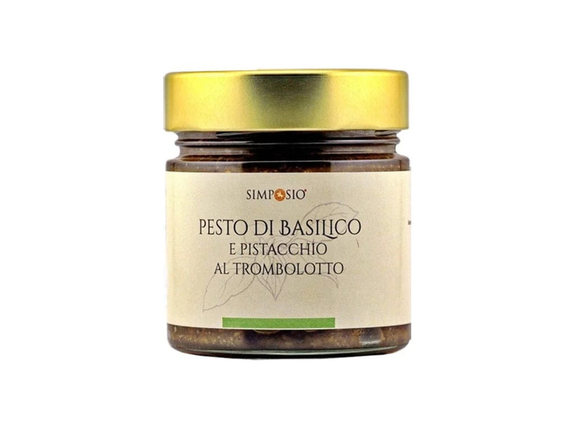 Simposio Sughi dell'orto Pesto di pistacchio al Trombolotto